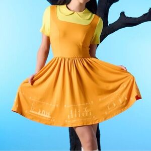 Squid Game Doll Challenges‎ Dress Hot Topic Cosplay Costume Halloween